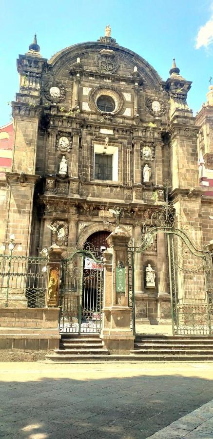 Hostal Azul Puebla Centro Historico المظهر الخارجي الصورة
