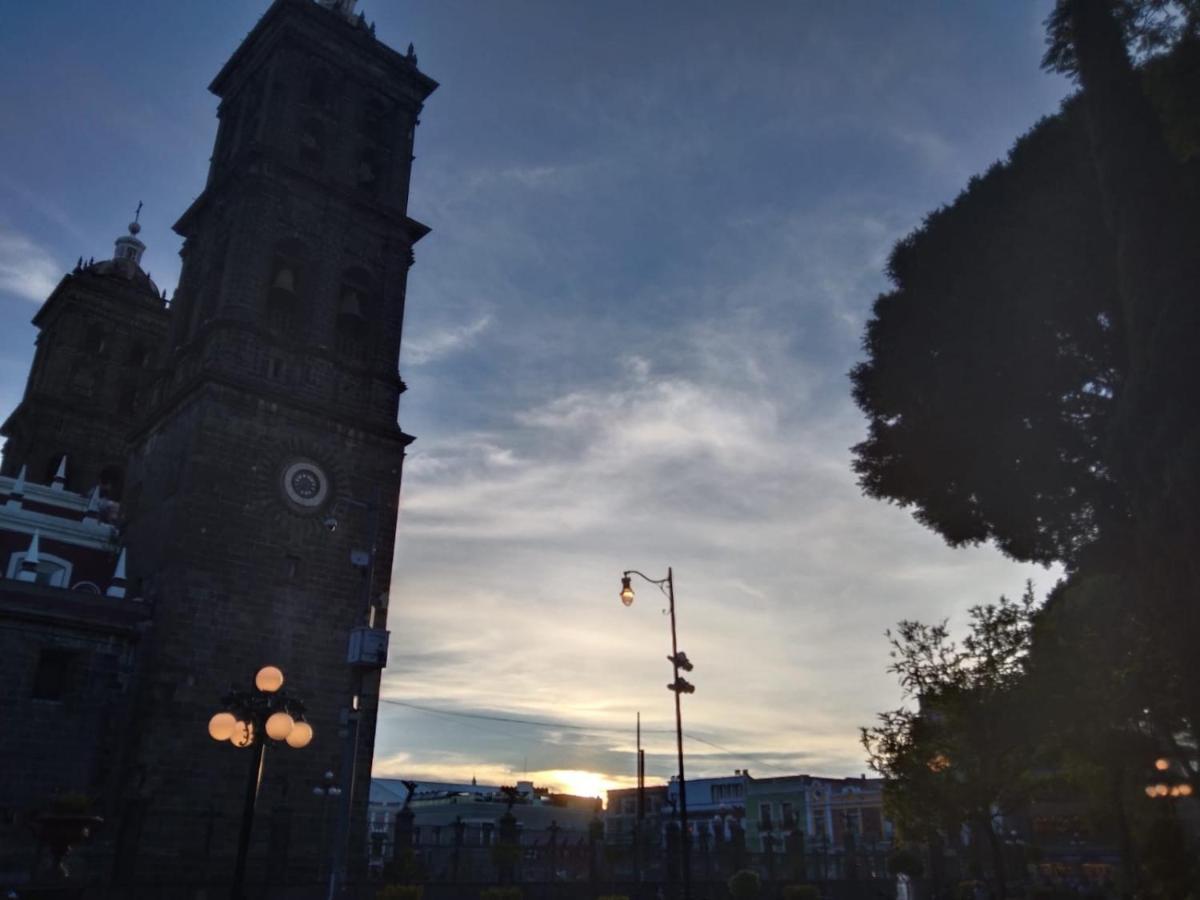 Hostal Azul Puebla Centro Historico المظهر الخارجي الصورة