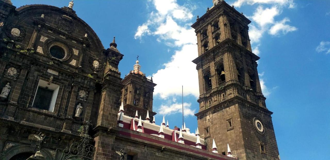 Hostal Azul Puebla Centro Historico المظهر الخارجي الصورة