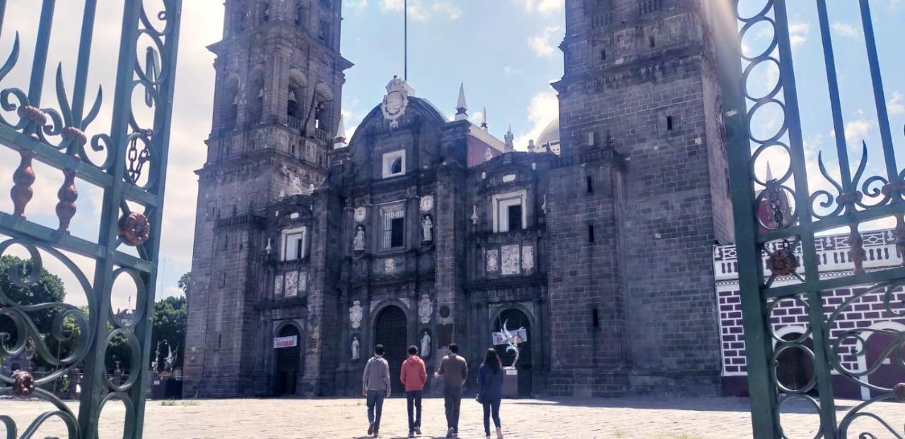Hostal Azul Puebla Centro Historico المظهر الخارجي الصورة