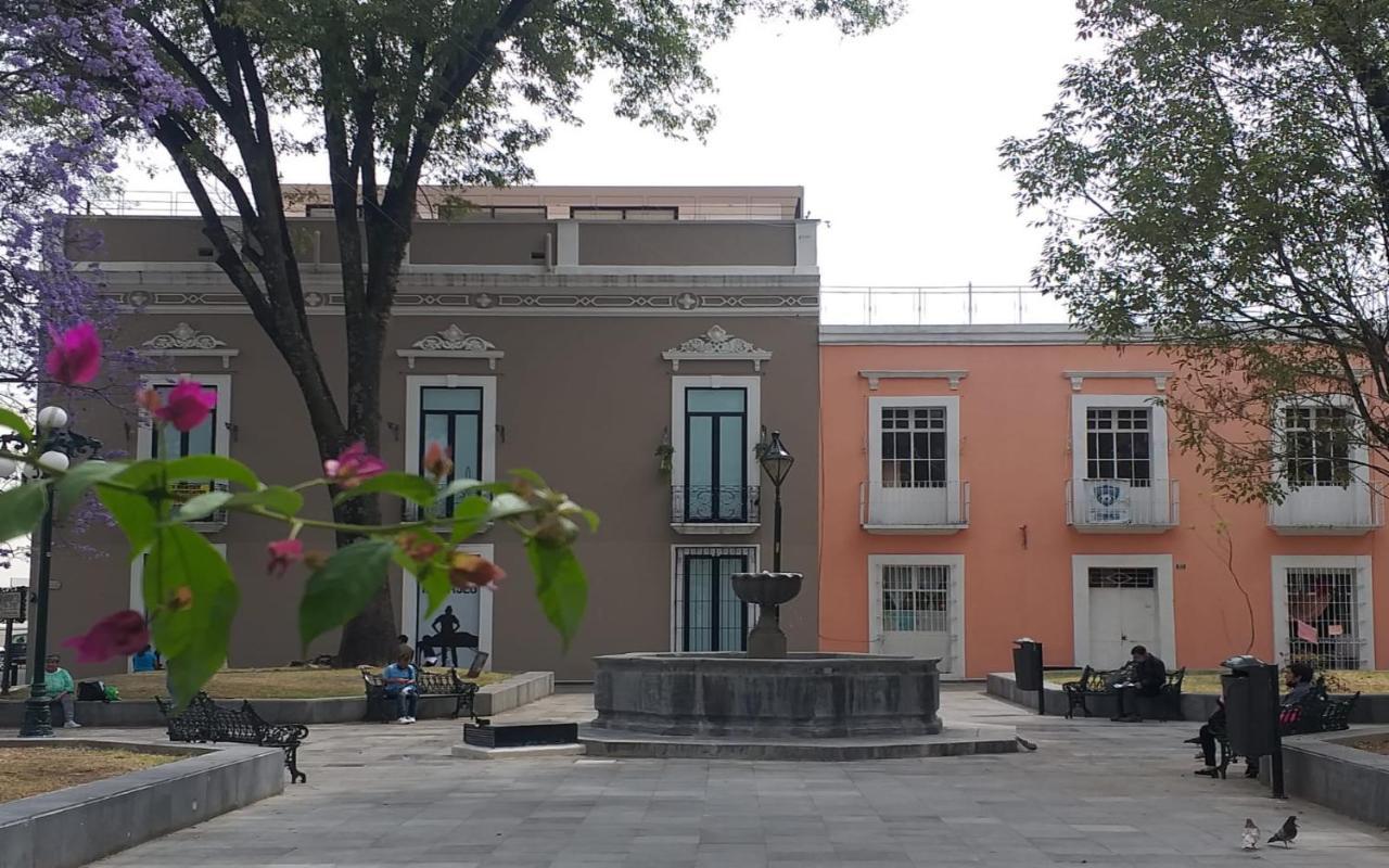 Hostal Azul Puebla Centro Historico المظهر الخارجي الصورة